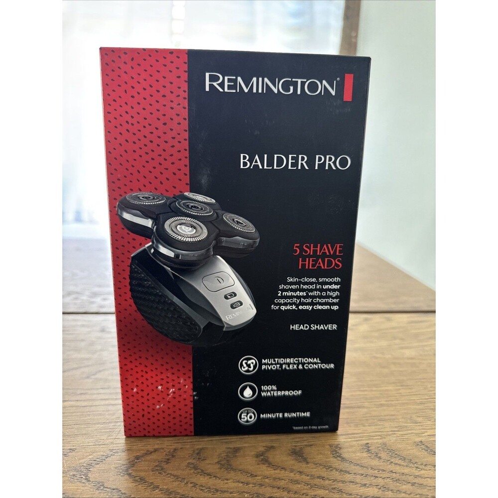 Remington Balder Pro Electric Razor for Head XR7000  Wet/Dry Bald Head New